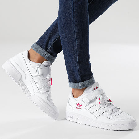 Adidas Originals - Baskets Femme Forum Low G58001 Cloud White Show Pink -  LaBoutiqueOfficielle.com