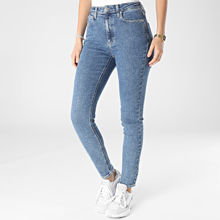 Calvin Klein - Jeans skinny da donna 5787 in denim blu