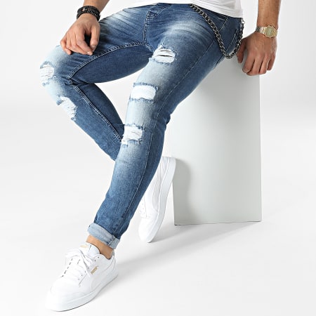 Classic Series - Jean Skinny DHZ-3656 Bleu Denim