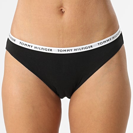 Tommy Hilfiger - Set di 3 slip bikini da donna 2828 nero