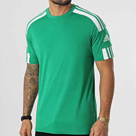 Adidas Performance - Camiseta Deportiva Con Rayas GN5721 Verde