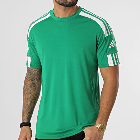 Adidas Sportswear - Maglietta sportiva a righe GN5721 Verde