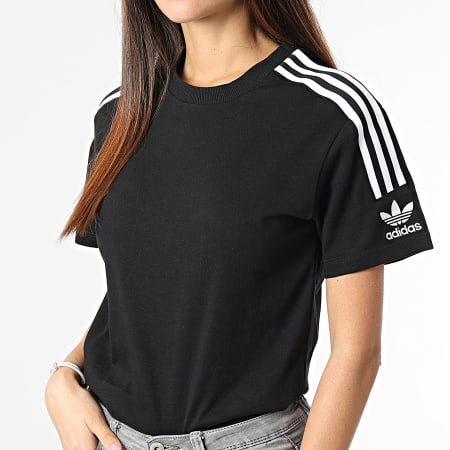 Adidas Originals - Tee Shirt A Bandes Femme HF7457 Noir