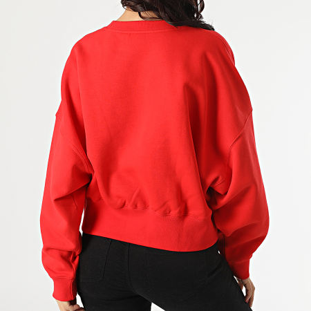 Adidas Originals - Sudadera Cuello Redondo Mujer HF7479 Rojo