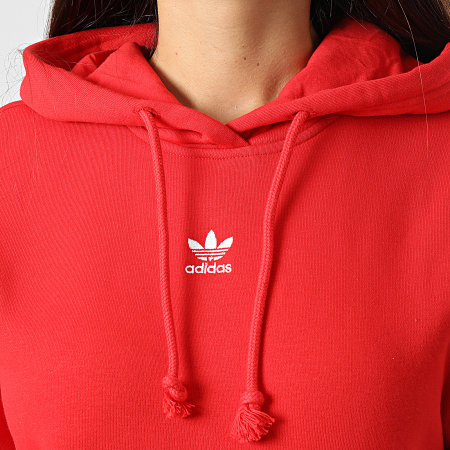Adidas Originals - Sweat Capuche Femme HF7505 Rouge