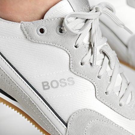 BOSS - Sneakers Rusham Low Profile Mix 50464551 Nero