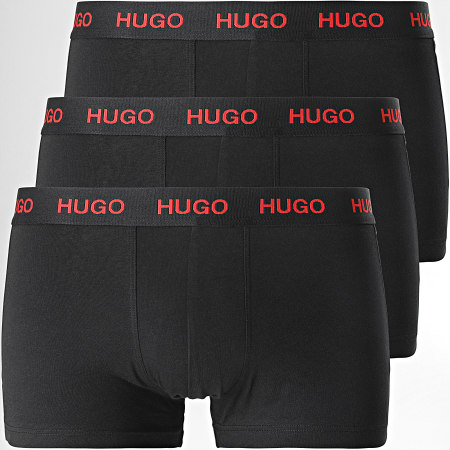 HUGO - Set di 3 boxer 50449351 nero