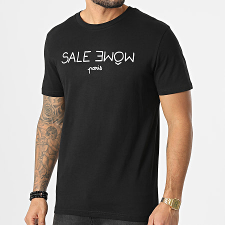 Sale Môme Paris - Camiseta Castigo Negro Blanco
