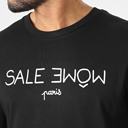 Sale Môme Paris - Camiseta Castigo Negro Blanco