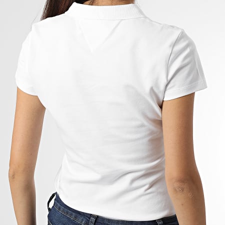 Tommy Hilfiger - Polo Manches Courtes Femme 3015 Blanc