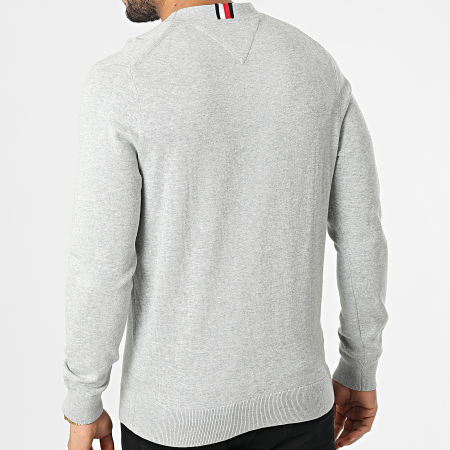 Tommy Hilfiger - Pull Hilfiger Graphic 1313 Gris Chiné