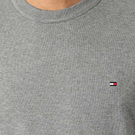 Tommy Hilfiger - Pull 1985 Crew 1316 Gris Chiné
