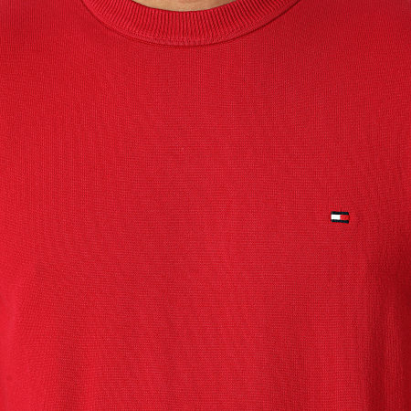 Tommy Hilfiger - Pull 1985 Crew 1316 Rouge