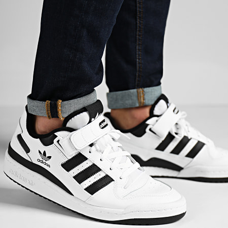 adidas - Baskets Forum Low FY7757 Footwear White Core Black