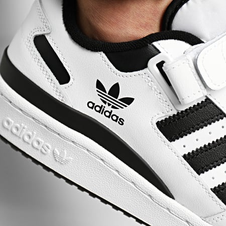 Adidas Originals - Baskets Forum Low FY7757 Footwear White Core Black