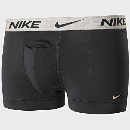 Nike - Lot De 2 Boxers Dri-Fit ReLux KE1077 Noir Beige Chiné