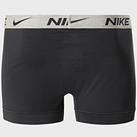 Nike - Pack De 2 Calzoncillos Dri-Fit ReLux KE1077 Negro Beige Jaspeado