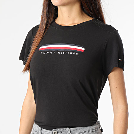 Tommy Hilfiger - Camiseta Mujer 3201 Negra