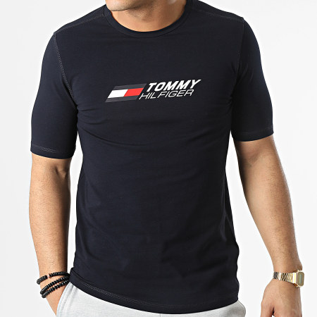 Tommy Hilfiger - Tee Shirt Logo 1098 Bleu Marine