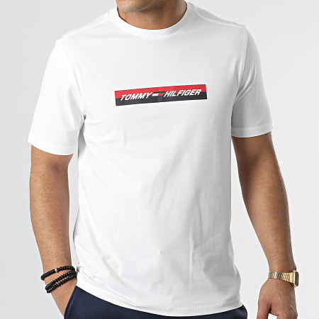 Tommy Hilfiger - Camiseta de Temporada 1274 Blanca