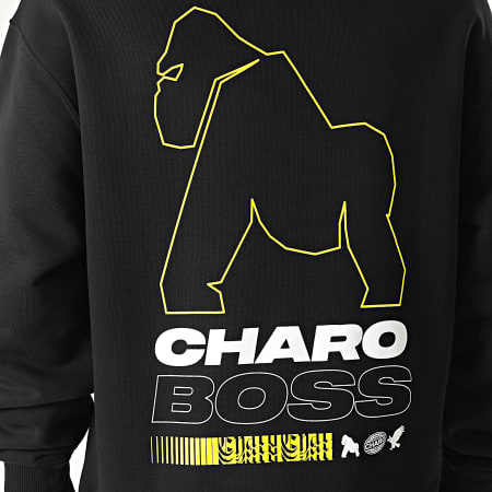 Charo - Sweat Capuche Boss Noir