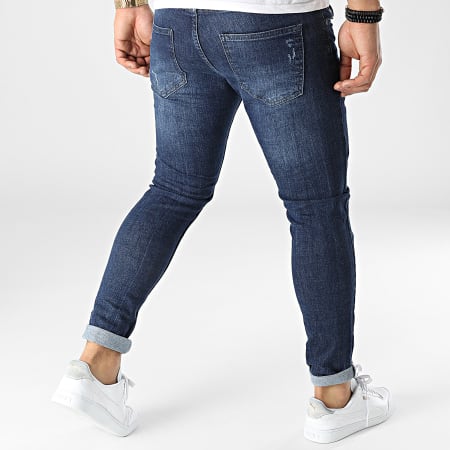 Classic Series - 3525 Blauwe Denim Skinny Jeans