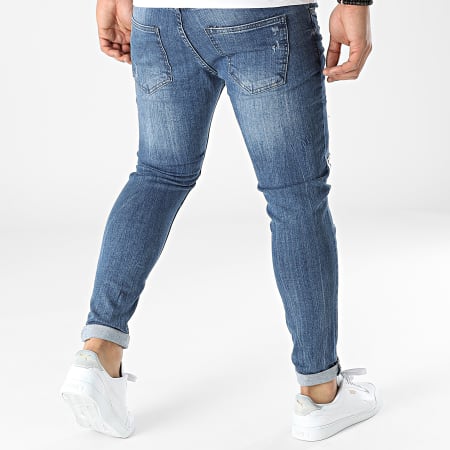 Classic Series - 3525 Jeans skinny in denim blu