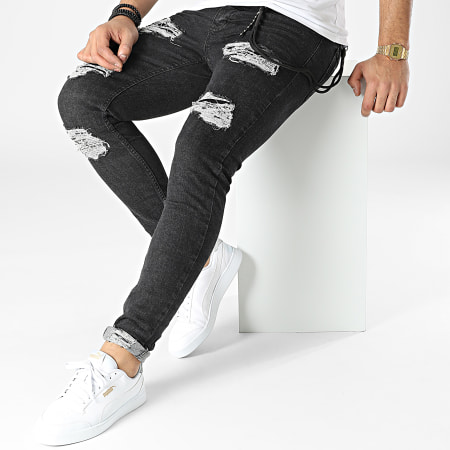 Classic Series - Skinny Jeans 3657 Zwart