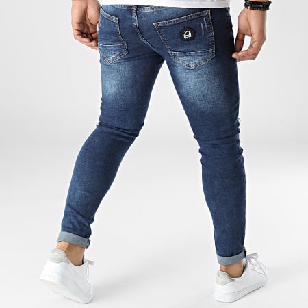 Classic Series - 3579 Blauwe Denim Skinny Jeans