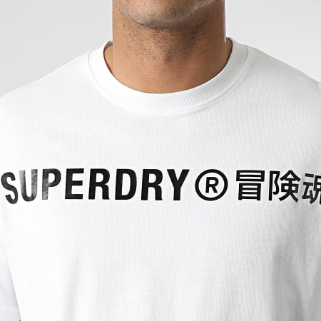 Superdry - Tee Shirt M1011253A Blanc