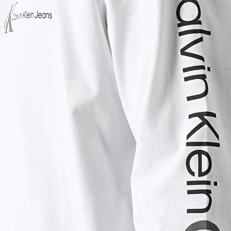 Calvin Klein - Urban CK Graphic 9718 Camiseta de manga larga blanca