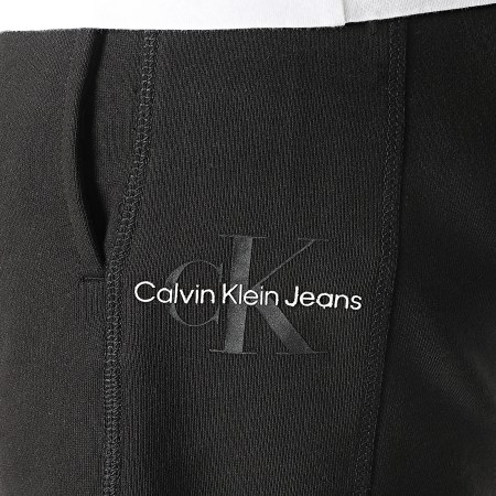 Calvin Klein - Pantalón de chándal con logotipo de monograma 9931 negro