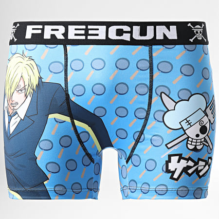 Freegun - Bóxer One Piece Sanji Azul
