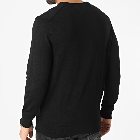 Calvin Klein - Pull Superior Wool Crew Neck 2727 Noir