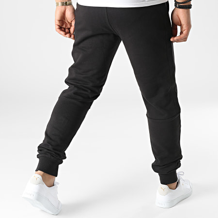 Calvin Klein - Pantalon Jogging A Bandes Tonal Logo Tape 8048 Noir