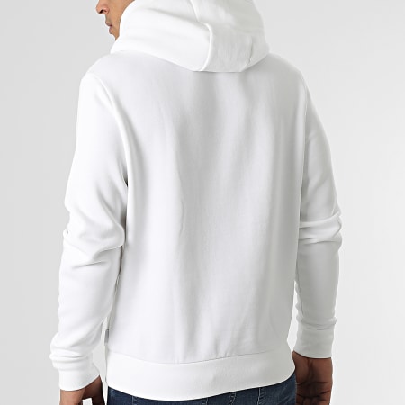 Calvin Klein - Sudadera Con Capucha Logo Coordinadas 8057 Blanco