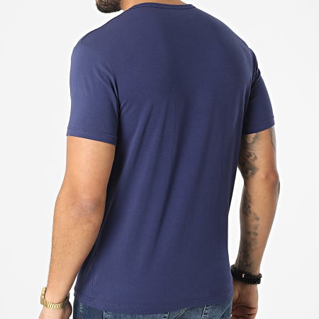 Emporio Armani - Lot De 2 Tee Shirts 111267-2R717 Blanc Bleu Marine