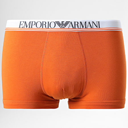 Emporio Armani - Lot De 3 Boxers 111357-2R723 Bleu Marine Orange