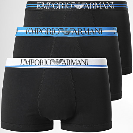 Emporio Armani - Pack De 3 Boxers 111357-2R723 Negro