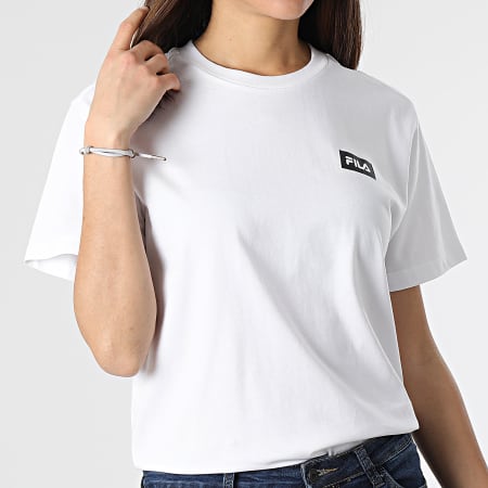 Fila - Camiseta Mujer Biga FAW0142 Blanco