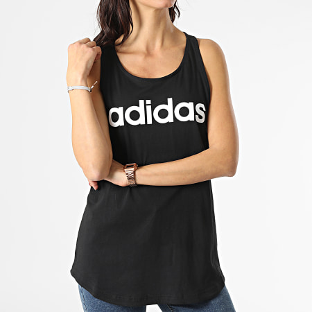 Adidas Performance - Camiseta de Tirantes Lineal GL0566 Negro