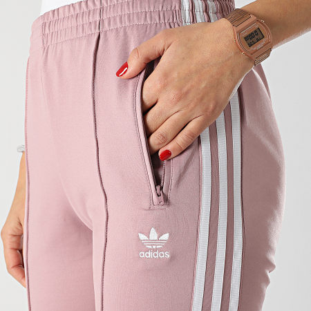 Adidas Originals - Pantalon Jogging Femme A Bandes HF1993 Rose