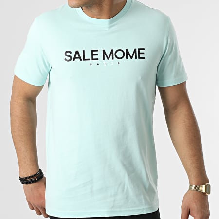 Sale Môme Paris - Camiseta Conejo Verde Menta Negro