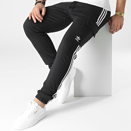 adidas - Pantalon Jogging A Bandes 3 Stripes HG4829 Noir