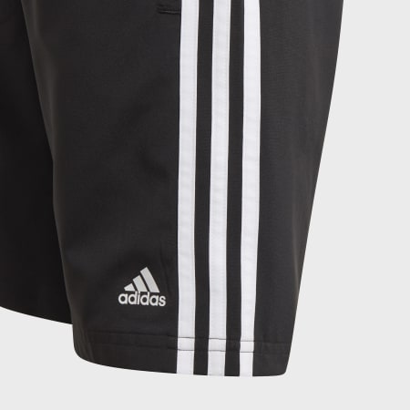 Adidas Sportswear - Short Jogging A Bandes Enfant 3 Stripes GN4093 Noir
