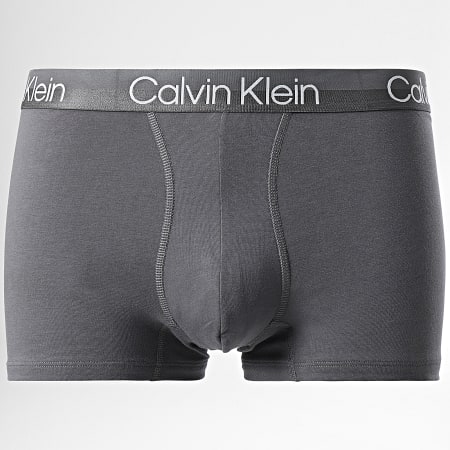 Calvin Klein - Lot De 3 Boxers NB2970A Noir Gris Bordeaux