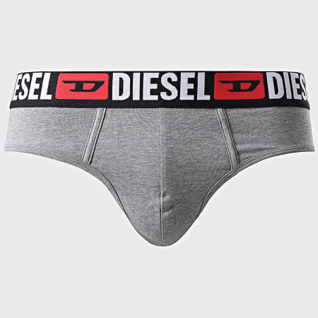 Diesel - Pack De 3 Calzoncillos Andre 00SH05-0DDAI Negro Gris Heather White