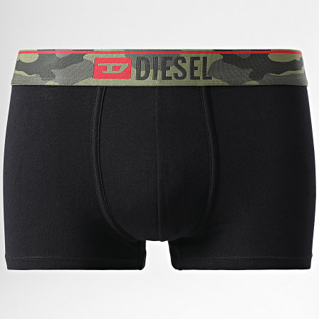 Diesel - Pack De 2 Boxers Damien 00SMKX-0WCAS Negro Verde Caqui Camo