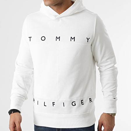 Tommy Hilfiger - Mono Diseño Sudadera 2153 Blanco