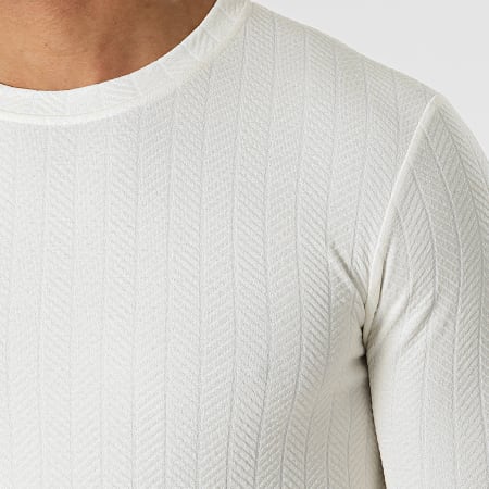 Uniplay - Maglietta a maniche lunghe oversize UY767 Bianco
